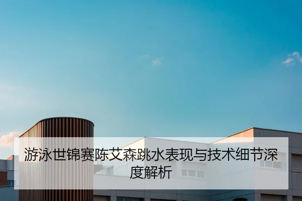 游泳世锦赛陈艾森跳水表现与技术细节深度解析